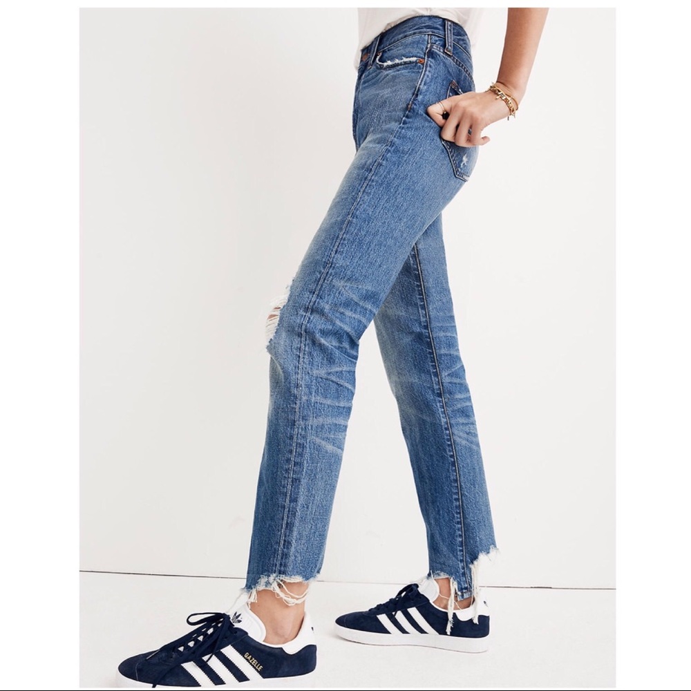 Madewell Distressed Perfect Summer/Vintage Jean